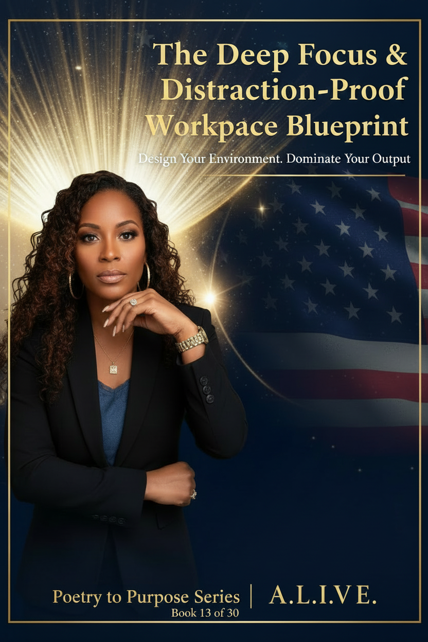 The Deep Focus & Distraction-Proof Workspace Blueprint | Poetry to Purpose Series Book 13