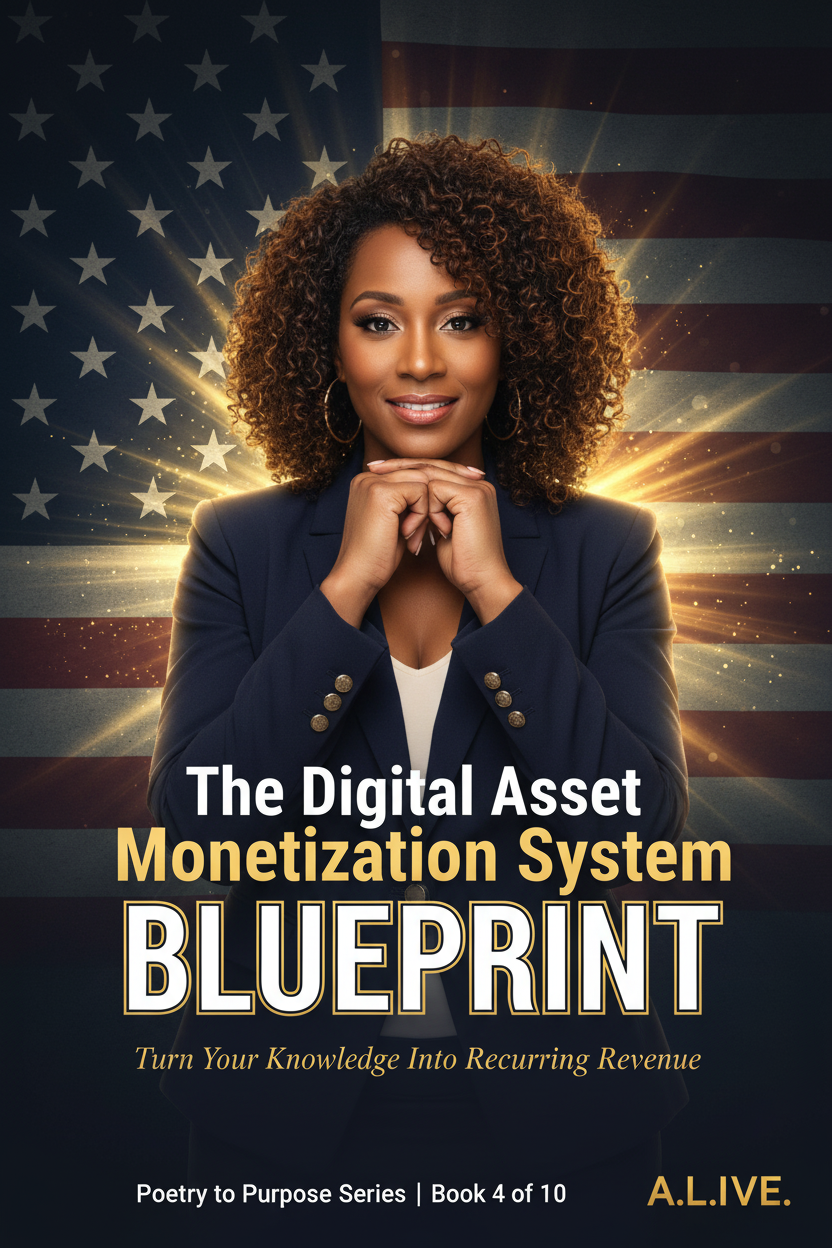 The Digital Asset Monetization System Blueprint | Poetry to Purpose Series Book 4
