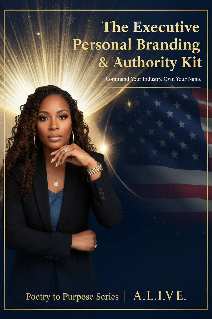 The Executive Personal Branding & Authority Kit | Poetry to Purpose Series Book 6