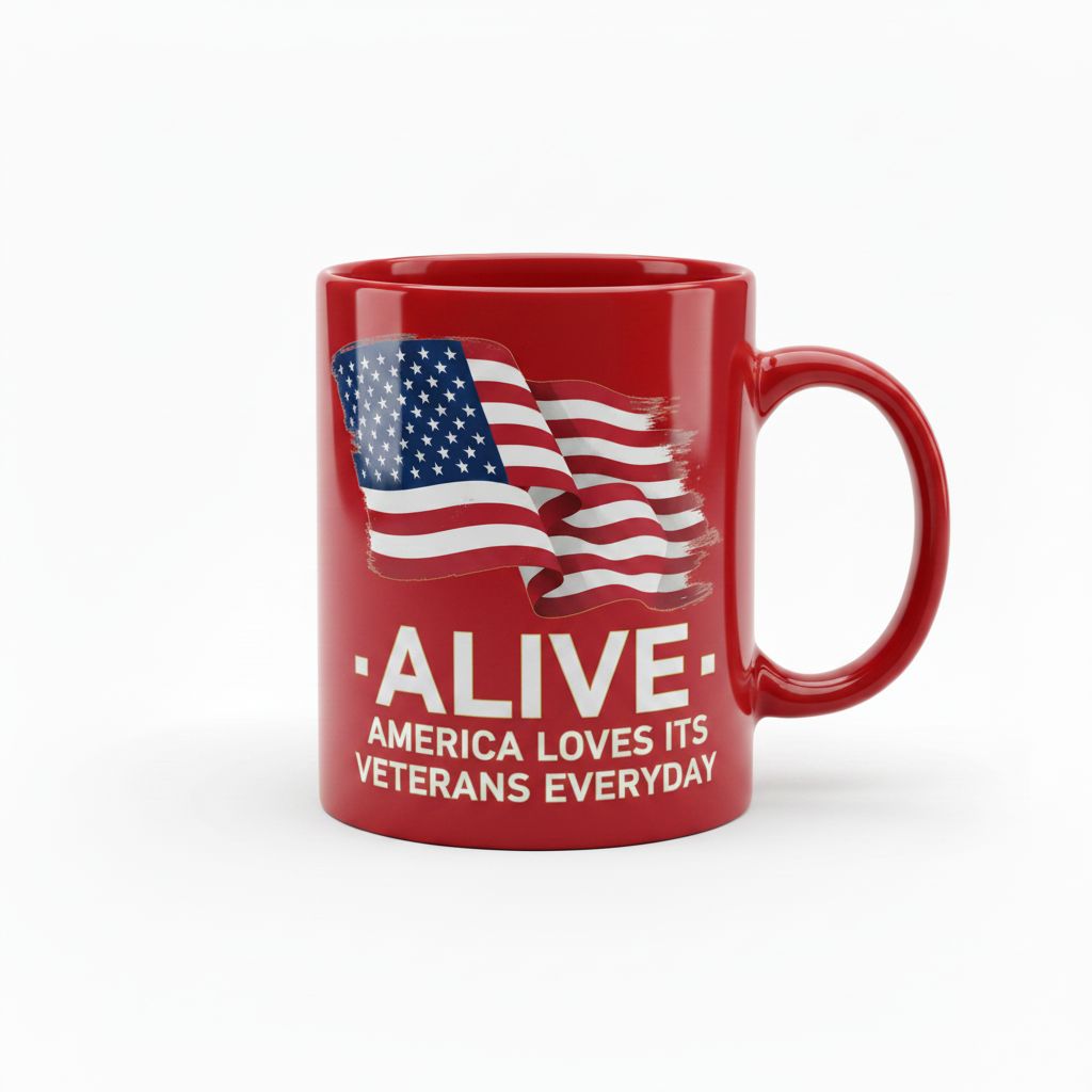 ALIVE Logo Mug - Red